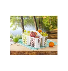 Buzdolabı Düzenleyici Sepet - Beyaz