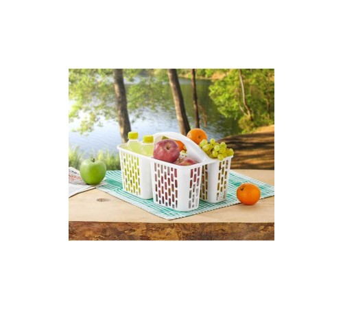 Buzdolabı Düzenleyici Sepet - Beyaz