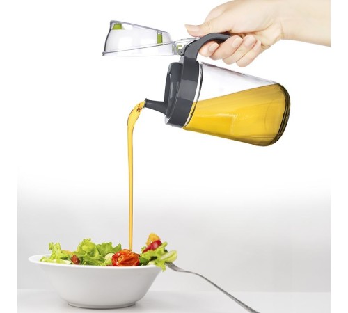 Cam Yağdanlık - Kulplu Sirkelik Sosluk 660ML Cam Yağdanlık - Kulplu Sirkelik Sosluk 660ML