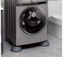 Çamaşır Makinesi Kayma Ve Titreşim Engelleyici - Gürültü Emici Aparatlar 4 Lü Set