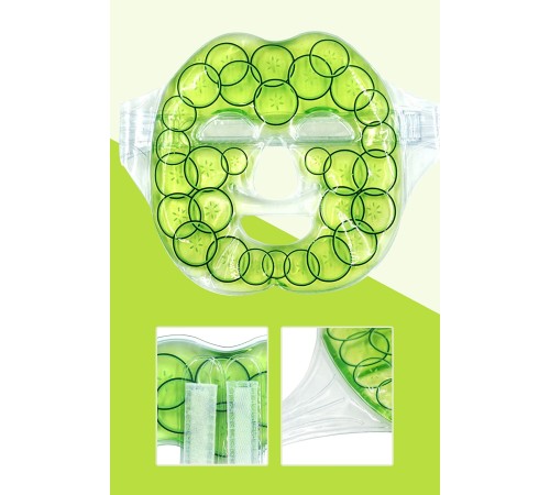 Yüz Maske -Soğuk Sıcak Jel Yüz Maskesi Buz Sıcak Press Anti Stres