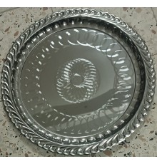Çelik Sini Tepsi Yer Sofrası 47CM