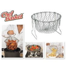 Chef Basket Çok Fonksiyonlu Pratik Süzgeç