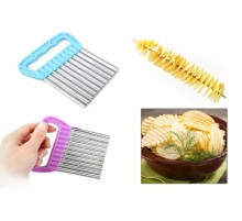 Chips Chopper Şekilli Sebze ve Meyve Dilimleyici