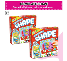 Complate Shape Renklerle Zekanı Konuşturma Oyunu