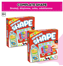 Complate Shape Renklerle Zekanı Konuşturma Oyunu