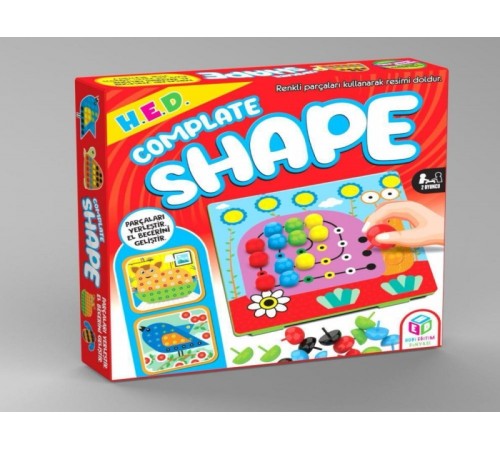 Complate Shape Renklerle Zekanı Konuşturma Oyunu