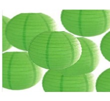 Dekoratif Çin Feneri – Kağıt Lamba - Yeşil