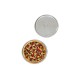 Delikli Çelik Pizza Ve Lahmacun Tepsisi Orta Boy -32 cm
