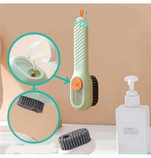 Deterjan Hazneli Süet Bot Nubuk Ayakkabı Temizleme Fırçası Mutfak Banyo Fırçası Çok Amaçlı