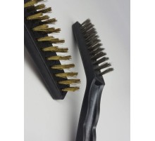 Dev Boy 2Li Detay Temizlik Fırça Seti  Araba -Mutfak Ocak - Fayans Temizlik Fırça (Çelik-Bakır)