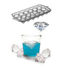 Diamond Elmas Şeklinde Buz Kalıbı 18 Bölmeli