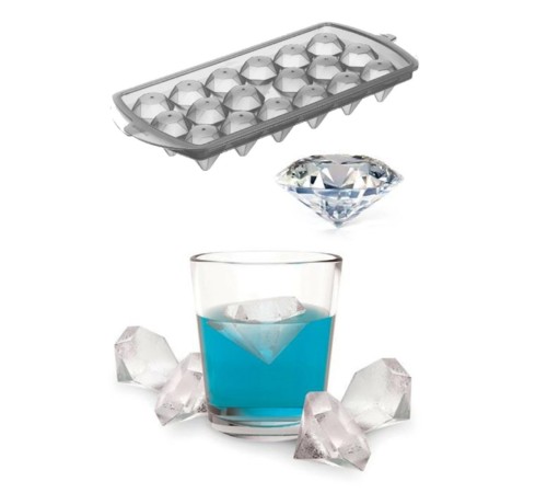 Diamond Elmas Şeklinde Buz Kalıbı 18 Bölmeli Diamond Elmas Şeklinde Buz Kalıbı 18 Bölmeli