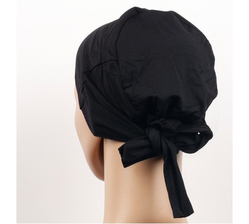 Dikişsiz Bağlamalı Tesettür Bone - Bağlamalı Bandana Dikişsiz Bağlamalı Tesettür Bone - Bağlamalı Bandana
