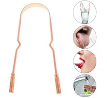 Dil Plağı Temizleme Aparatı - Dil Bakır Oil Pulling