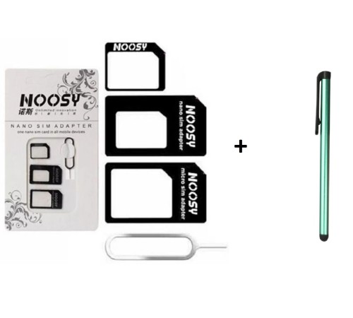Dokunmatik Kalem Stylus Dokunmatik Kalem ve Sim Kart Adaptörü