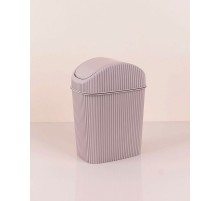 Döner Kapaklı Mini Çöp Kovası 2.5 LT - Krem