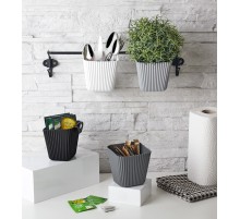 Duvara Asılan Çok Amaçlı Organizer - 2&#39;li Saksı Set