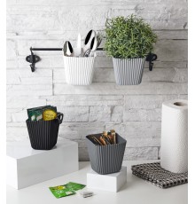Duvara Asılan Çok Amaçlı Organizer - 2&#39;li Saksı Set