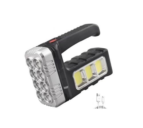 El Feneri Solar Panelli Ledli Powerbank Cob Fener