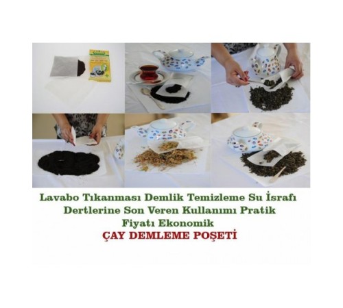 Ev Tipi Çay Demleme Poşeti 30Lu Paket Ev Tipi Çay Demleme Poşeti 30Lu Paket