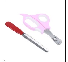 Evcil Hayvan Tırnak Makası ve Törpü Seti