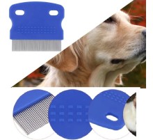 Evcil Hayvan Bakım Tarağı – Kedi Köpek Tavşan İnce Dişli Bit Pire Tarağı