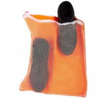 Fermuarlı - Hassas Çamaşır Terlik  Ayakkabı Yıkama Filesi Büyük Boy