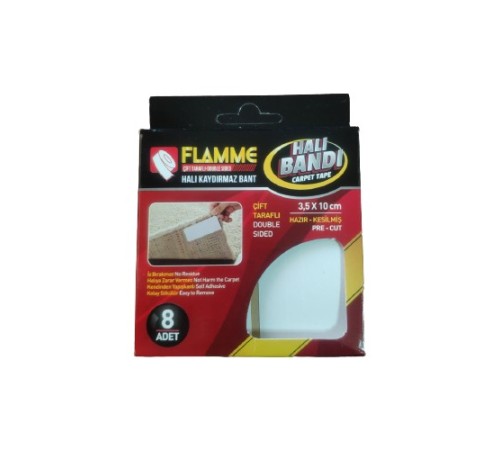 Flamme Halı Kaydırmaz Pedler 8 Adet Flamme Halı Kaydırmaz Pedler 8 Adet
