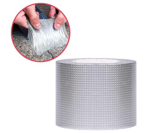 Folyo Kauçuk Bant Yapışkanlı Su Geçirmez Çatı Boru Tamir Bandı (2Metre x 10 Cm) Folyo Kauçuk Bant Yapışkanlı Su Geçirmez Çatı Boru Tamir Bandı (2Metre x 10 Cm)