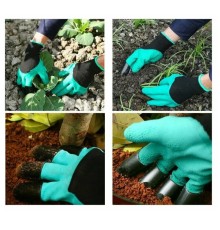 Garden Genie Gloves Toprak Kazma Bahçe Eldiveni