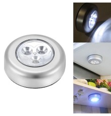 Gardrop - Çekmece - Dolap Köşe Aydınlatıcı Kablosuz  Pilli Led Spot Mutfak Lamba Stick
