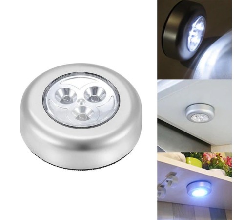 Gardrop - Çekmece - Dolap Köşe Aydınlatıcı Kablosuz Pilli Led Spot Mutfak Lamba Stick Gardrop - Çekmece - Dolap Köşe Aydınlatıcı Kablosuz Pilli Led Spot Mutfak Lamba Stick
