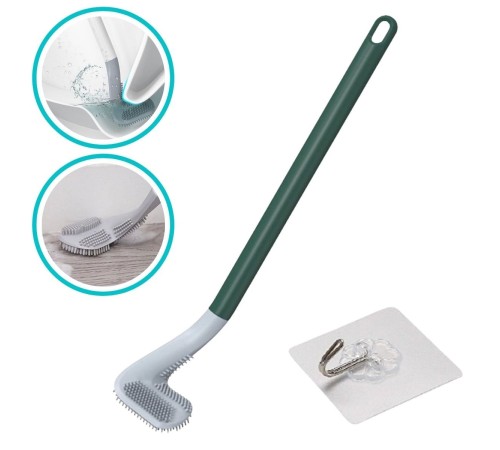 Golf Sopası Tasarımlı Silikon Wc Klozet Temizleme Fırçası Golf Sopası Tasarımlı Silikon Wc Klozet Temizleme Fırçası