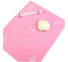 Hamur Açma Örtüsü Hamur Matı Ölçekli - Büyük Boy 40x50 cm