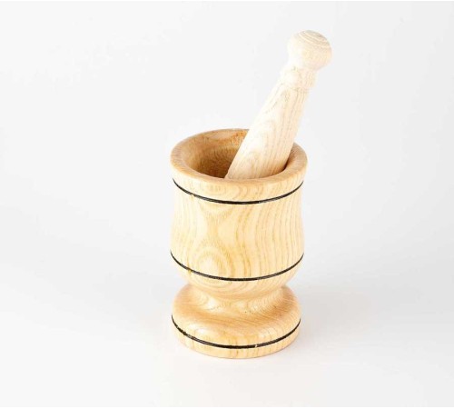 Havan Bambu Ahşap Şimşir No.3 Havan Bambu Ahşap Şimşir No.3