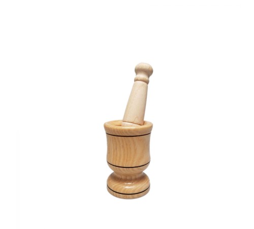 Havan Bambu Ahşap Şimşir No.3 Havan Bambu Ahşap Şimşir No.3