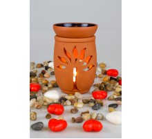 Hayat Ağacı El Yapımı Çömlek Buhurdanlık Tütsülük