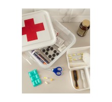 İlk Yardım Saklama Kutusu - Ecza Kutusu (Kızılhaç)
