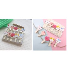 İpli Mandallı Kedili Fotoğraf Albümü Kedi Kafası Şekilli Mandal