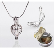 İstiridye Kabuğunda Gerçek İnci Kolye