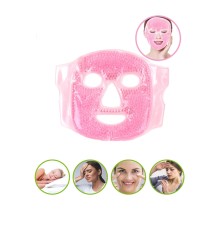Jel Boncuklu Yüz Maskesi -Soğuk Sıcak Jel Yüz Maskesi Buz -Sıcak Press