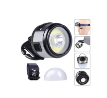 Kafa Lambası Kafa Feneri Şarjlı Profesyonel COB Fener 7 Modlu