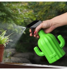 Kaktüs Görünümlü Plastik Bitki Sulama Mutfak Temizleyici Sprey Püskürtücü 1000 ml