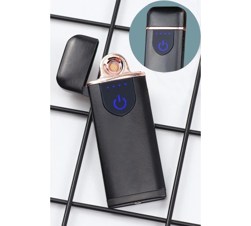 Kapaklı Işıklı USB Şarjlı Çakmak Alevsiz Elektronik Çakmak Rüzgarda Sönmez Kablo Dahil Kapaklı Işıklı USB Şarjlı Çakmak Alevsiz Elektronik Çakmak Rüzgarda Sönmez Kablo Dahil