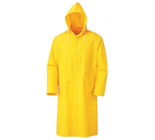 Kapşonlu Cepli Lüx Yağmurluk Sarı - Standart Beden 2XL Kapşonlu Cepli Lüx Yağmurluk Sarı - Standart Beden 2XL
