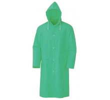 Kapşonlu Cepli Lüx Yağmurluk Haki Yeşil - Standart Beden 2XL