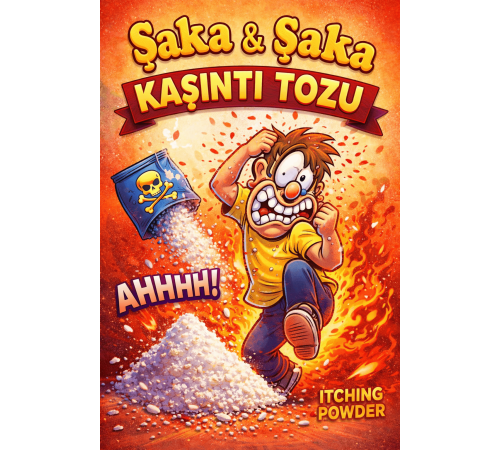 Kaşıntı Tozu Şaka Kaşıntı Tozu Eğlence Şaka Amaçlı Toz