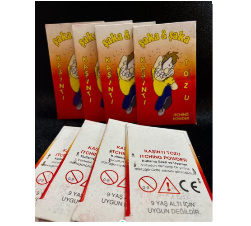 Kaşıntı Tozu Şaka Kaşıntı Tozu Eğlence Şaka Amaçlı Toz