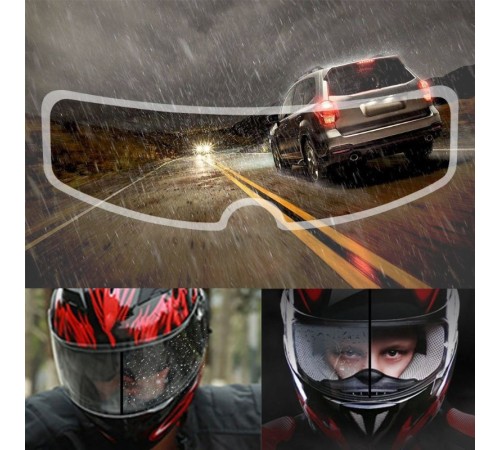Kask Yağmur Kaydırıcı - Anti-sis Hidrofobik Film Kask Yağmur Kaydırıcı - Anti-sis Hidrofobik Film